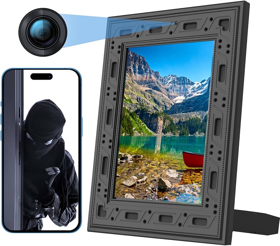 Buy Hidden Spy Camera Picture Frame - 1080P HD Wireless WiFi Nanny Cam