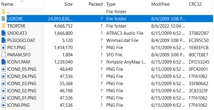 Common File Types for PS3 Games: ISO, Folders, and More