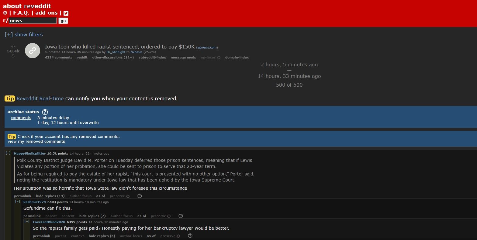 Deleteddit: A Simple Way to See Removed Reddit Content