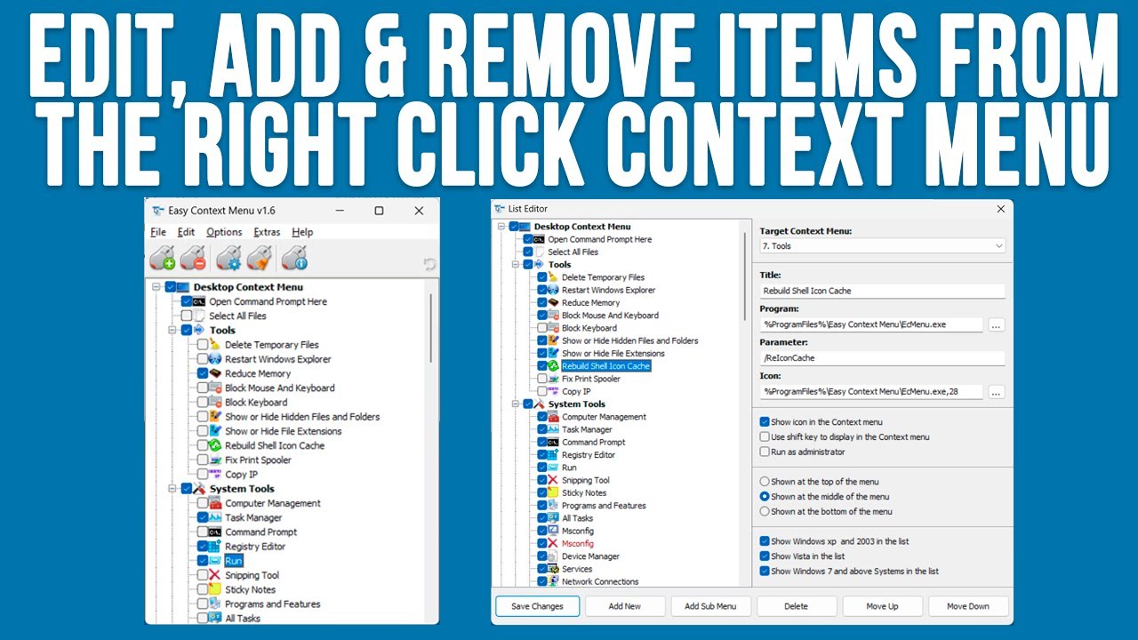 Context Menu Editor Win 10: Customize Your Right-Click Menu